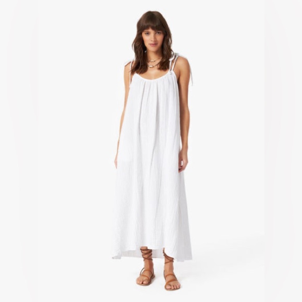 Xirena Cotton Dress in Butter Yellow, Size Small